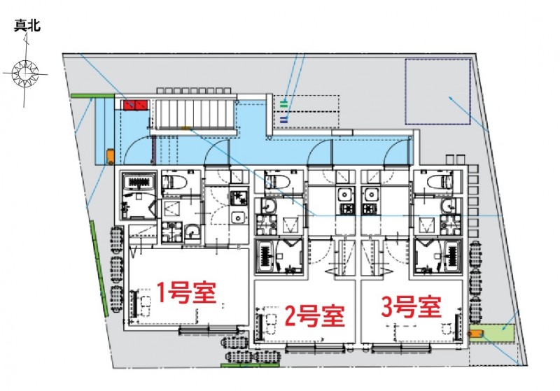 ｒｏｂｏｔ　ｈｏｍｅ　一之江Ⅱ3階 部屋その他