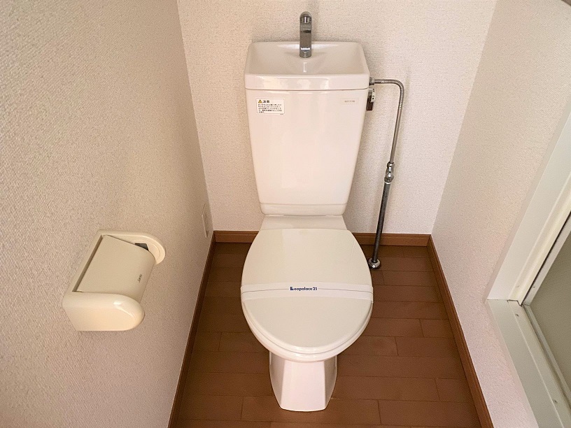 レオパレス風202号室 玄関