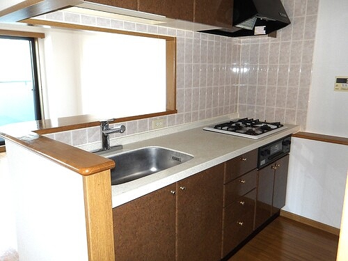 ライオンズマンション本川越駅前 カウンターキッチン　※2025年11月撮影