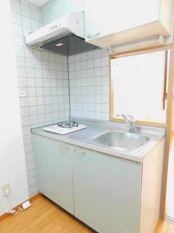 オリーブウェイ 人気のカウンター付システムガスキッチン