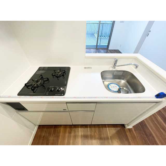 ザ・レジデンス神楽坂Ⅰ0101号室 シンク・コンロ