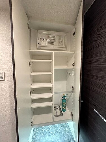 ライオンズシティ東京タイムズプレイス 玄関収納　※前回募集時／2024年10月の写真