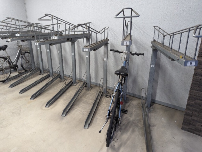 ラヴィエント南千住Ⅴ6階 駐輪スペース