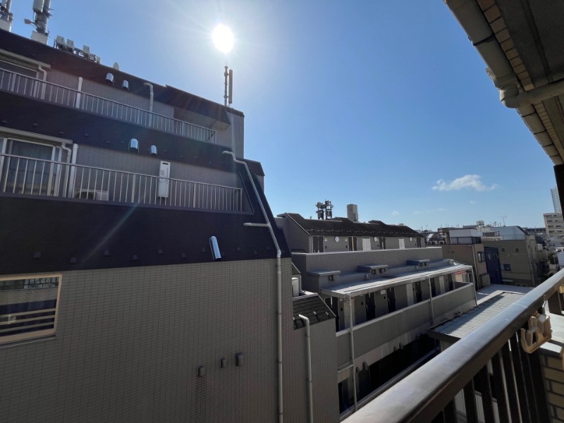 ドミール十条 バルコニー