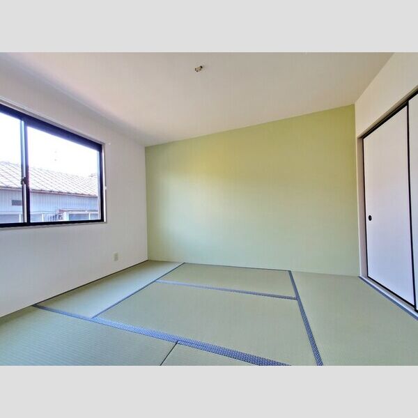 メゾンドール　弐番館101号室 和室にも一面アクセントクロス施工