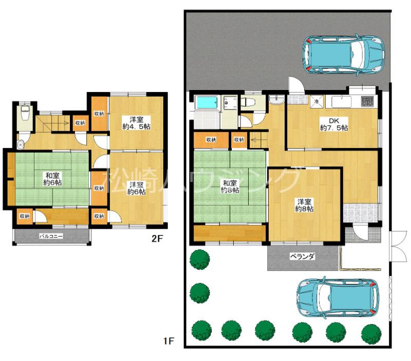 西落合３丁目戸建 間取