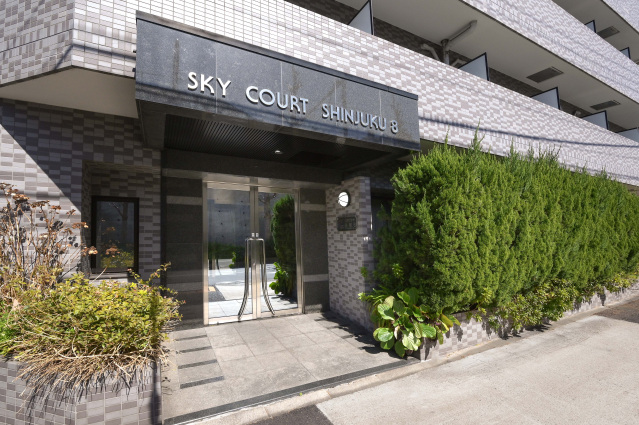 スカイコート新宿第８102号室 エントランス