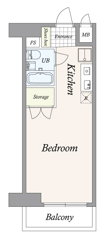 菱和パレス小竹向原4階 間取