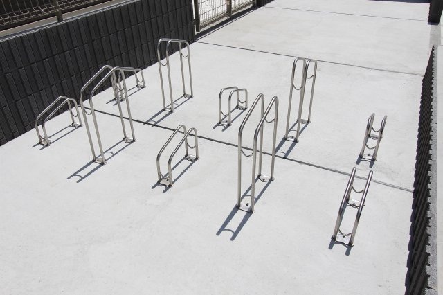 ルクール蒲田204号室 駐輪場