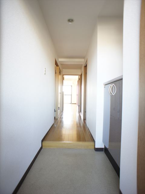 椎の実ハイツ0506号室 収納もある玄関です