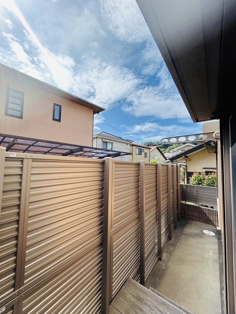 フェルス西小路1F号室 バルコニー