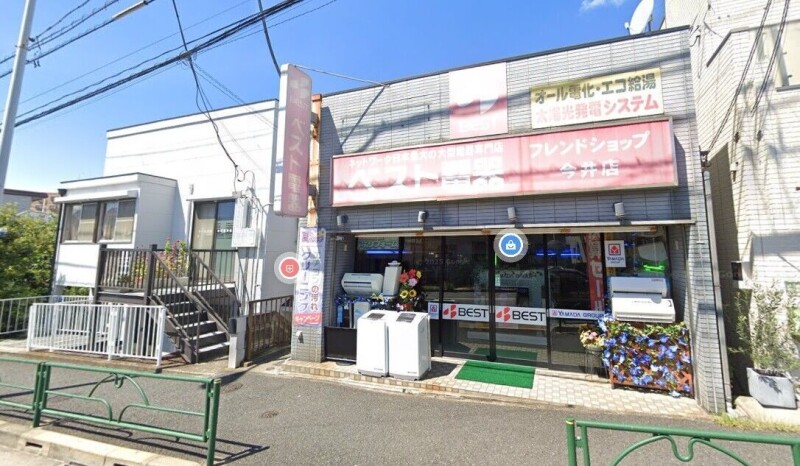 ローズアパート(Q-054C)1階 ベスト電器BFS今井店