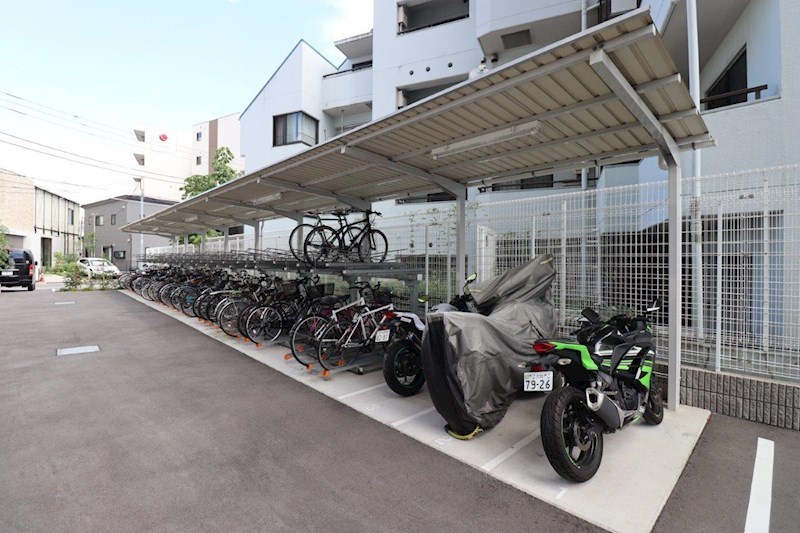 GENOVIA王子神谷skygarden0604号室 駐輪場