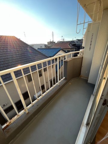 ネクストジェイ都賀11号室 バルコニー