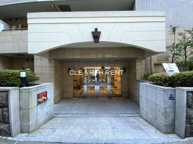 パレステュディオ虎ノ門4階 上質なエントランス/防犯カメラ設置の安心セキュリティ