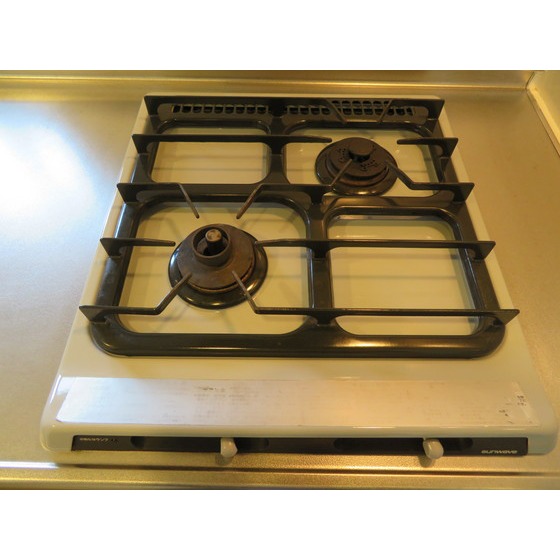 ルビナス・ウエストパレス0303号室 ガスコンロ