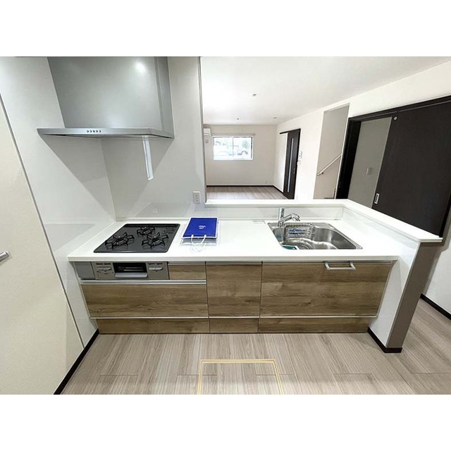 COSMOS2号室 3口ガスコンロ、グリル付き