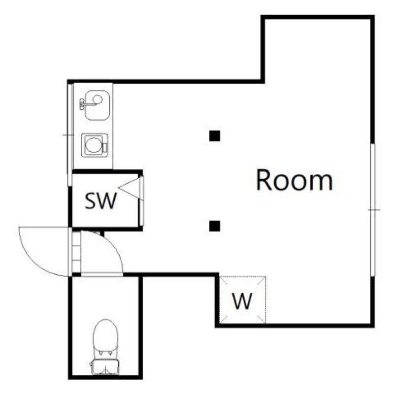上馬シャモット（sancha）2階 間取