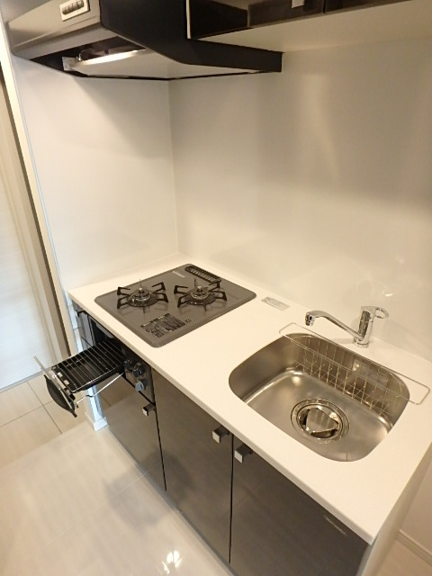 ガーラ・プレシャス東麻布 ◆2口グリル付コンロ◆