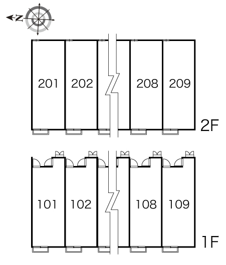 レオパレスメルベーユ104号室 部屋その他