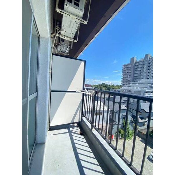 キャッスルマンション川越A棟0503号室 バルコニー