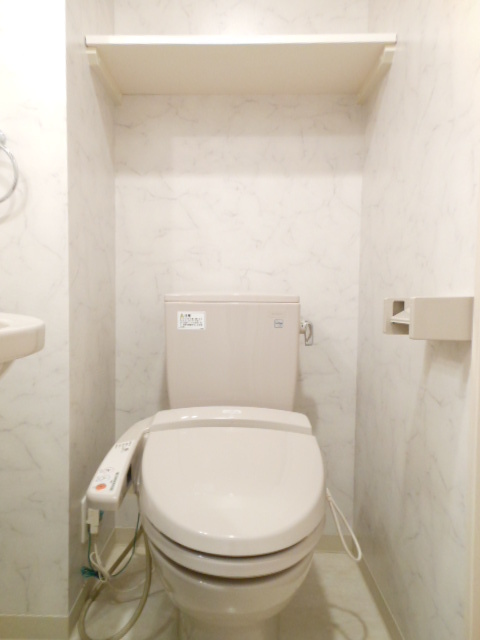 ガラ・ステージ大崎 ゆったりとした空間のトイレです 外観も気になるポイント