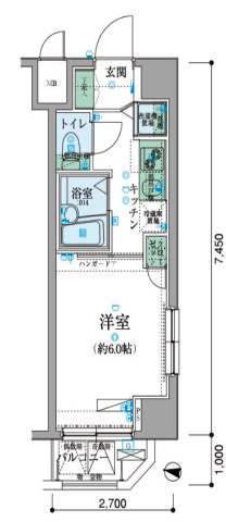 リヴシティ横濱新川町7階 反転