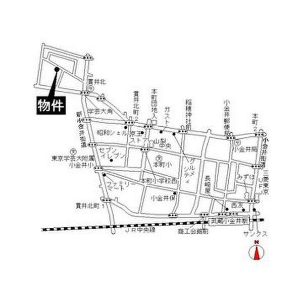 エステートピア貫井北町104号室 null