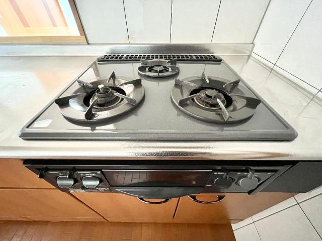 プレッソリーバ 3口ガスコンロ