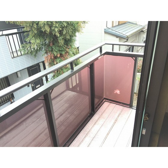 エステートピア・ｕ１号棟0202号室 バルコニー