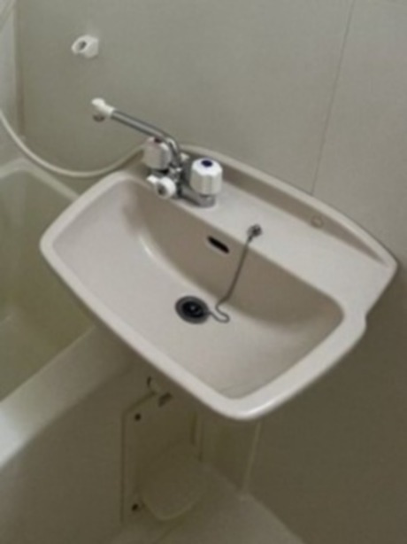 サンライズ皿沼2階 洗面