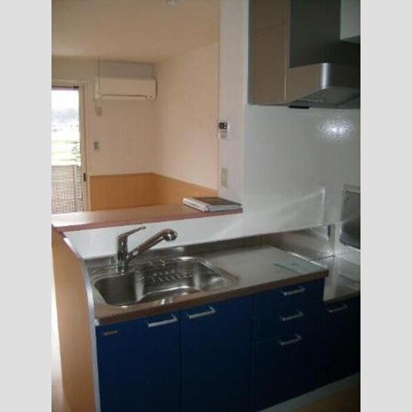 レセンテ・ジュン205号室 キッチン(2F)