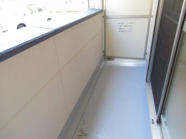 ウィズダム201号室 ベランダ