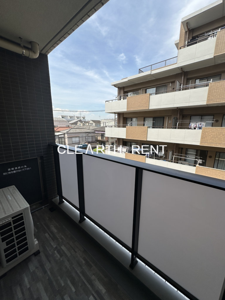 プラシア蒲田 ＴＨＥ ＧＲＡＮＤ ＲＥＳＩＤＥＮＣＥ3階 広々バルコニー