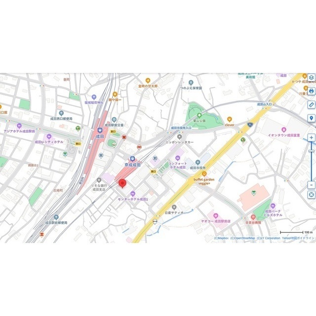 APAガーデンコート成田駅前 外観