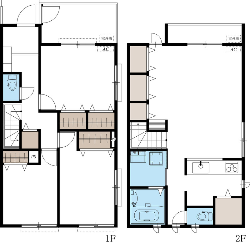 リブリ・夏椿1階 部屋その他