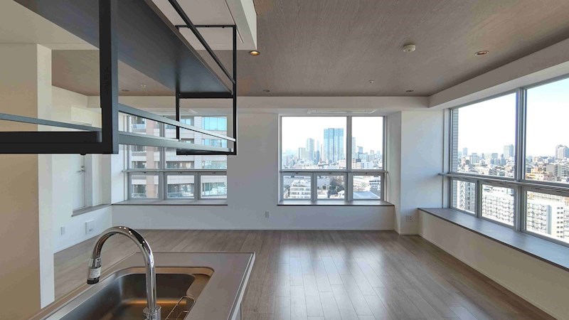 レジディアタワー麻布十番20階 リビング