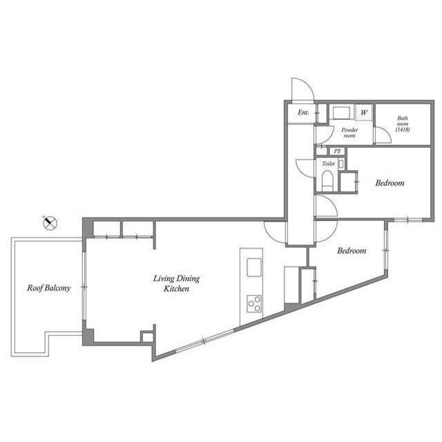 ACP Residence 新江古田0502号室 間取