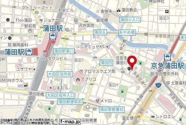 東京　蒲田　Square Tower15階 null