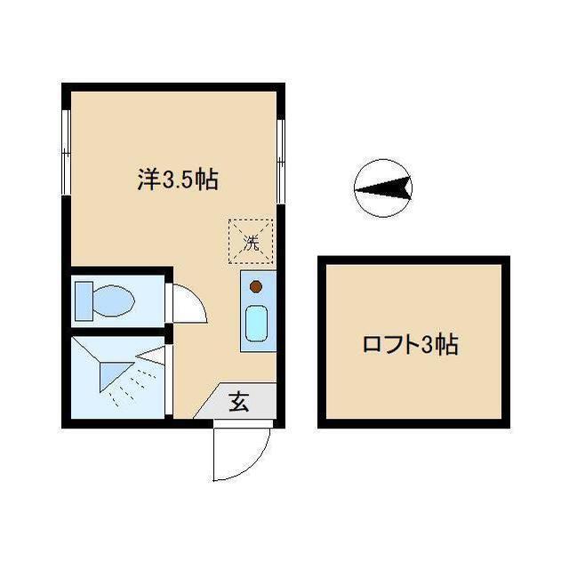 フェリスシトロン2階 間取