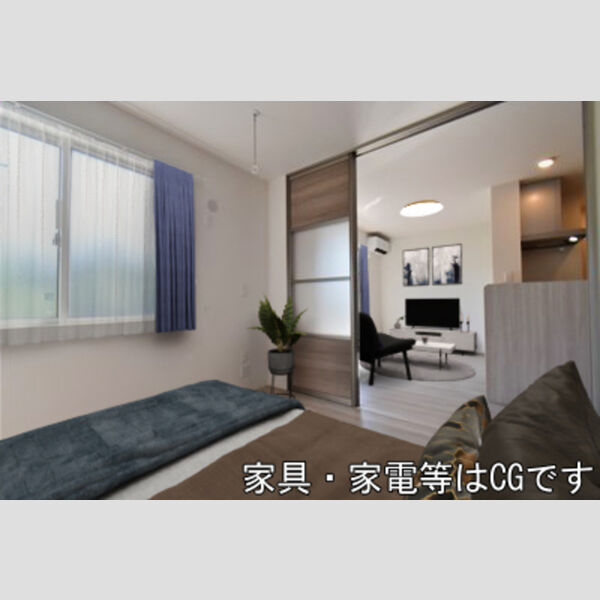 ブランポルテ103号室 居室(家具・家電はイメージ)