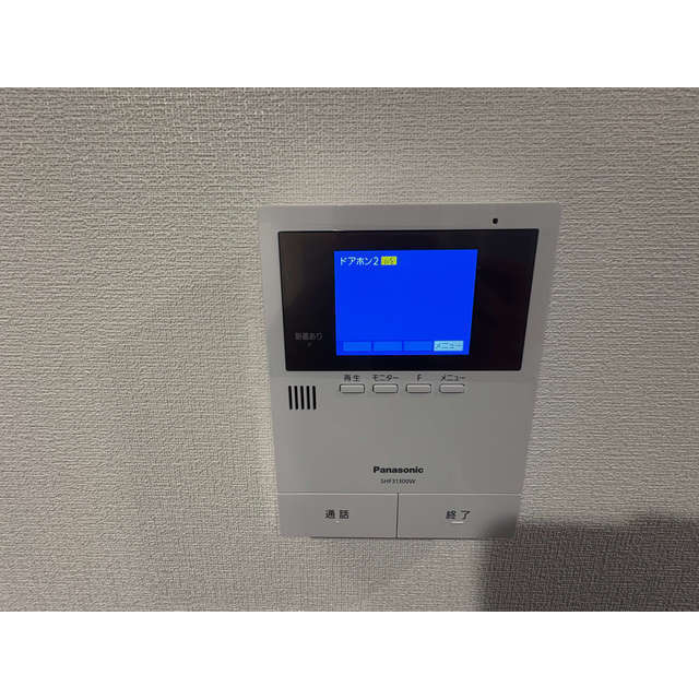 サンリバティ203号室 モニター付きインターホン♪