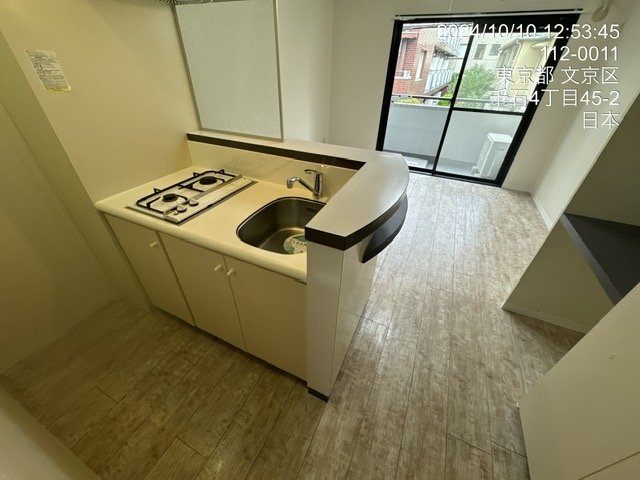 ワコーレ第二千石2階 2口ガスコンロ