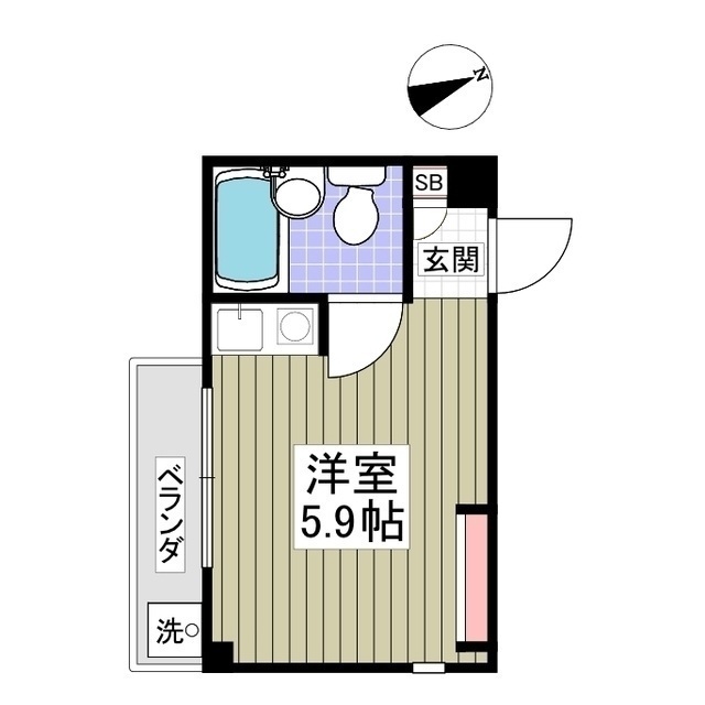 Villa石神井203号室 間取