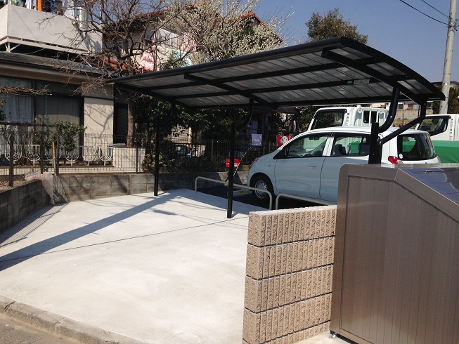 レオネクスト和光三番館102号室 駐輪場