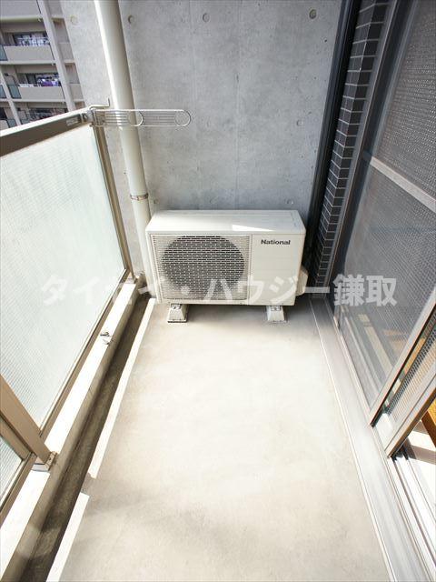 カムフォート登戸Ⅱ7A号室 日当りのいいバルコニーです