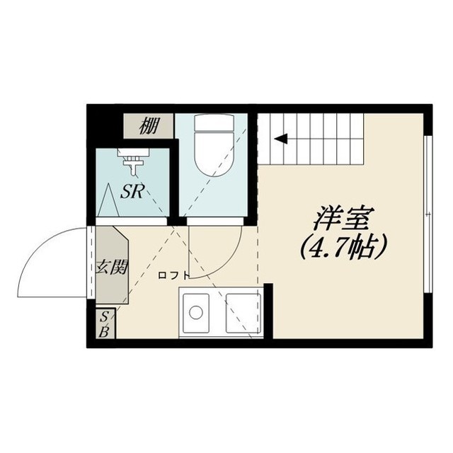 サンキャノーラ野方203号室 間取