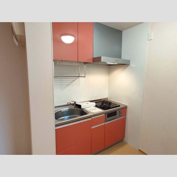 クローバーハイツ 102号室　2口コンロキッチン