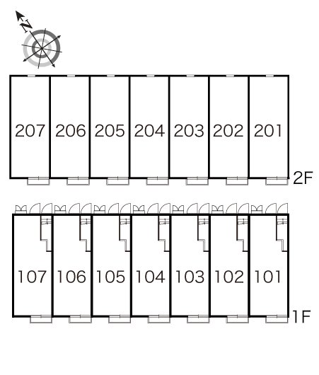レオパレスれんげそう207号室 部屋その他