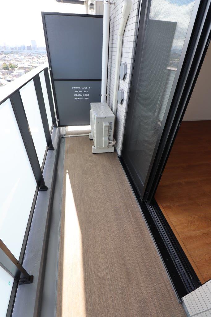 GENOVIA京成立石Ⅱskygarden0202号室 バルコニー